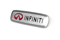 Infiniti Hliníkový štítek na autokoberce (1 ks) fotografie 2