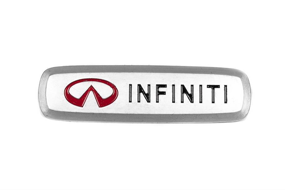 Infiniti Hliníkový štítek na autokoberce (1 ks) Image