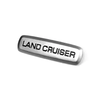 Land Cruiser hliníkový emblém na autokoberce (1 ks) fotografie 2