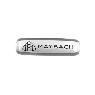 Maybach hliníkový štítek na autokoberce (1 ks)