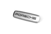 Porsche Hliníkový štítek na autokoberce (1 ks) fotografie 2
