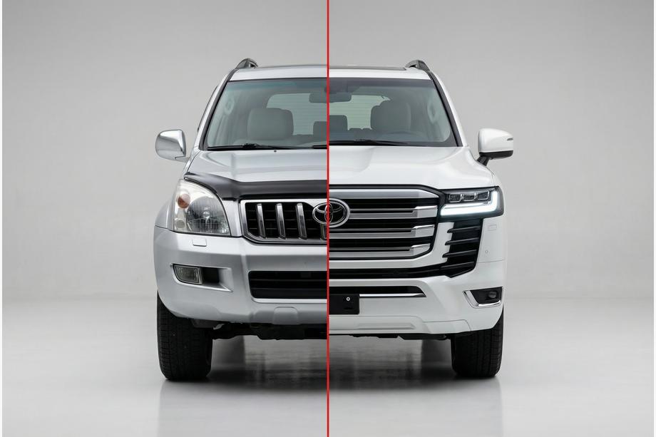 Toyota Land Cruiser Prado 120 2002–2009 Faceliftový kit pro LC 300 Fotografie 1