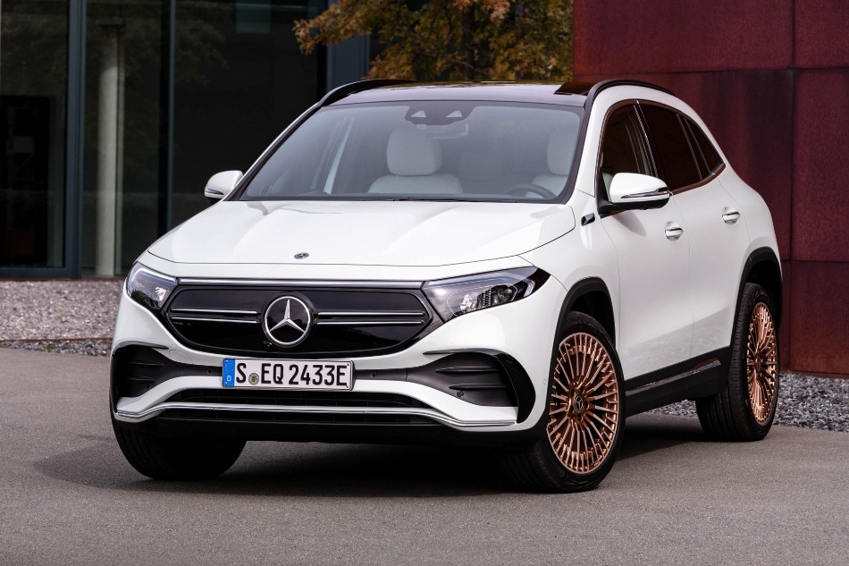 Test elektrického crossoveru Mercedes-Benz EQA