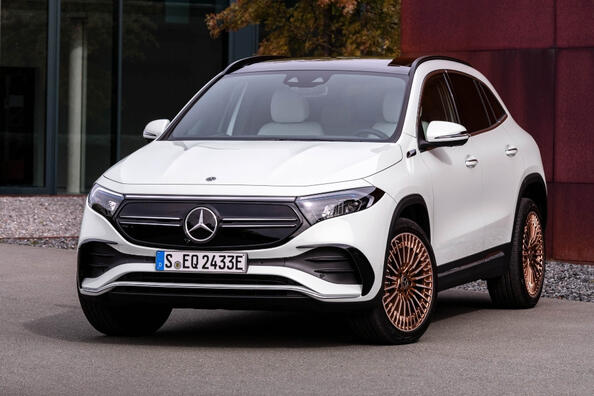 Test elektrického crossoveru Mercedes-Benz EQA