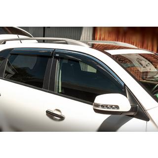 Okenní ofuky s chromovanou lištou (4 ks, Niken) Kia Sorento II XM 2009–2014 fotografie 1