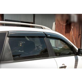 Okenní ofuky s chromovanou lištou (4 ks, Niken) Kia Sorento II XM 2009–2014 fotografie 2