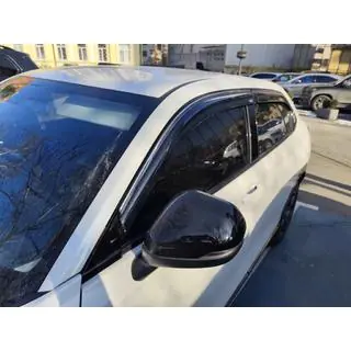 Okenní ofuky s chromovanou lištou (4 ks, Niken) fotografie 4