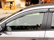 Renault Fluence 2009–2016 Okenní ofuky s chromovanou lištou (4 ks, Niken) fotografie 13