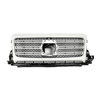 Maska chladiče (bílá, originál) Mercedes G-Class W463 2018–2024 fotografie 1