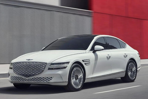 Test sedanu Genesis G80 Electrified: luxus na elektřinu