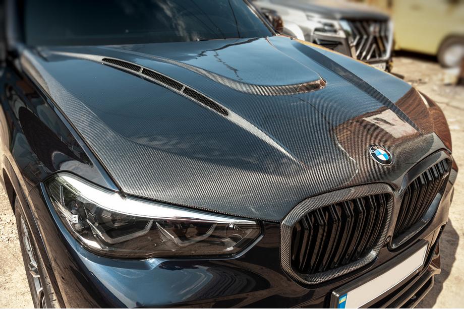 BMW X5 G05 2019–2026 Karbonová kapota V1 (G05/F95) Fotografie 1