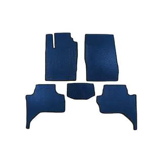 Autokoberce EVA (Long base, modré) Mitsubishi L200 2015–2024 fotografie 1