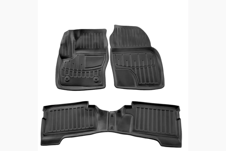 Ford C-Max/Grand C-Max 2010–2019 Gumové autokoberce Stingray 3D (hybridní) sada 4 ks Fotografie 1