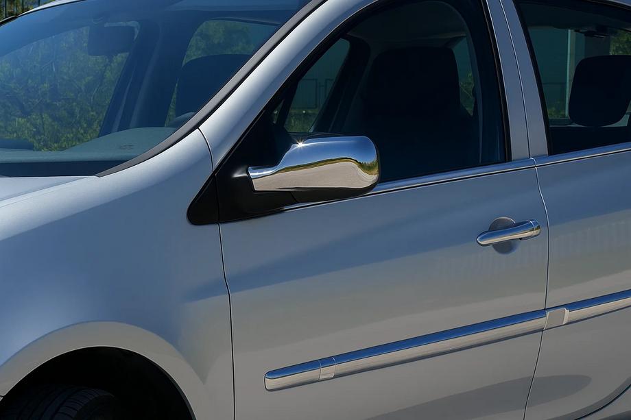 Renault Clio III 2005–2012 Vnější ozdobné lišty oken (4 ks, nerez) OmsaLine - italská nerezová ocel Image