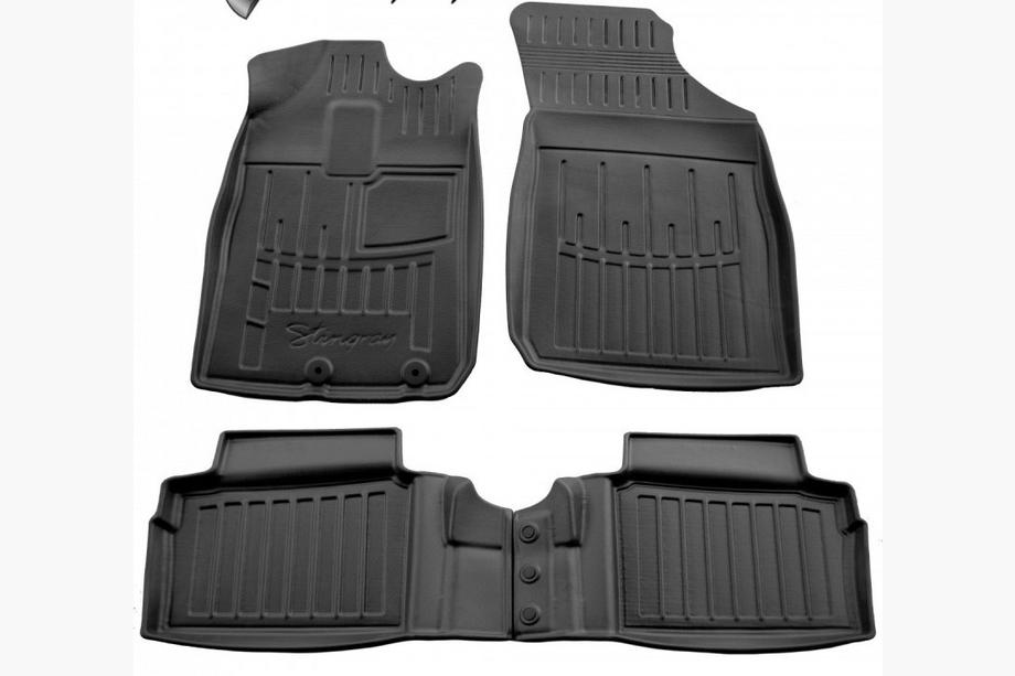 Dacia Spring 2021– Gumové autokoberce Stingray 3D (4 ks) Image