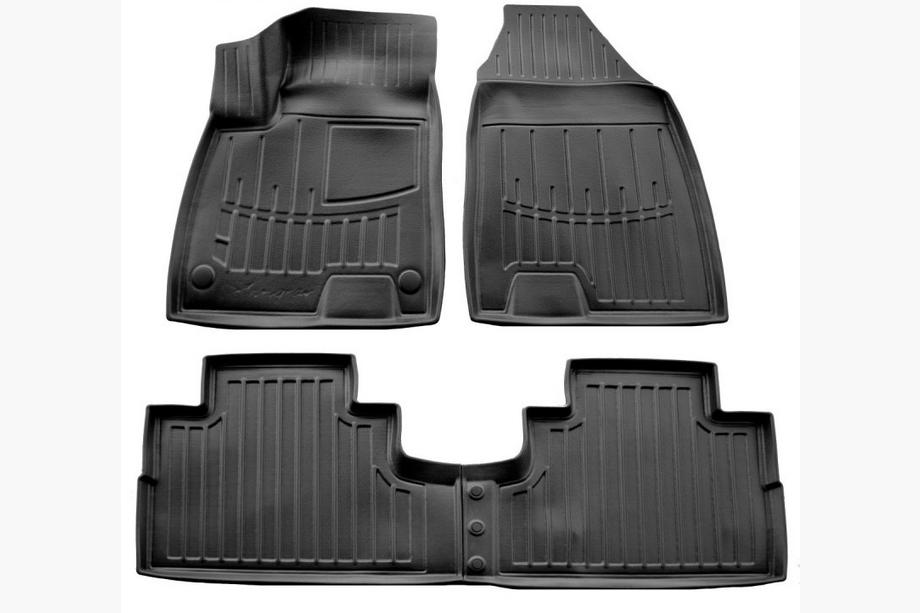 Jetour Dashing 2022– Gumové autokoberce Stingray 3D (4 ks) Image