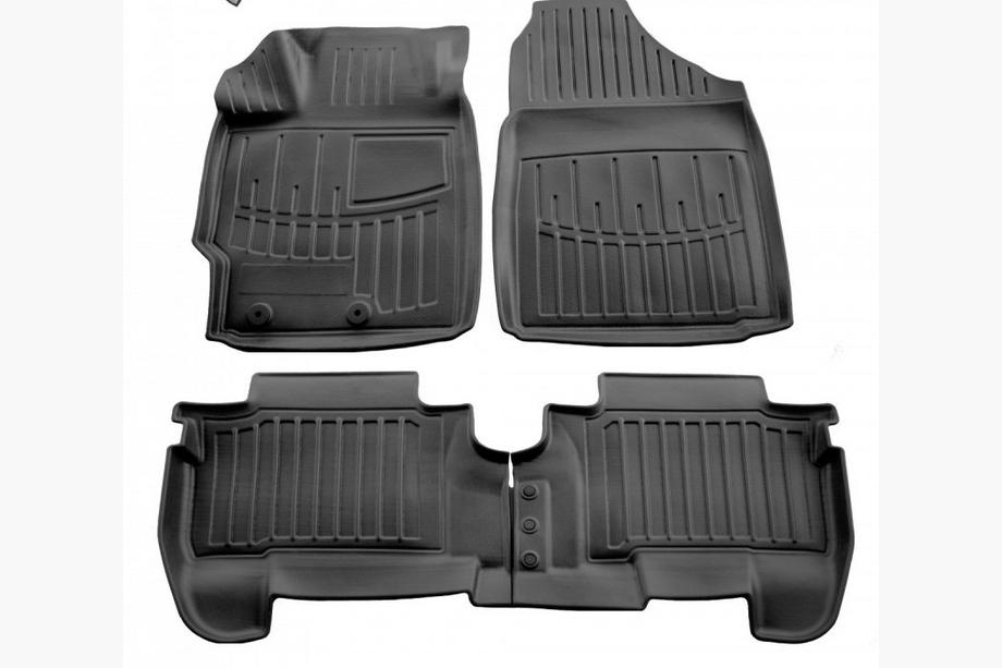 Toyota Yaris 2006–2011 Gumové autokoberce Stingray 3D (4 ks) Fotografie 1