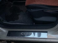 Renault Clio III 2005–2012 Nerezové kryty prahů Carmos (4 ks) fotografie 2