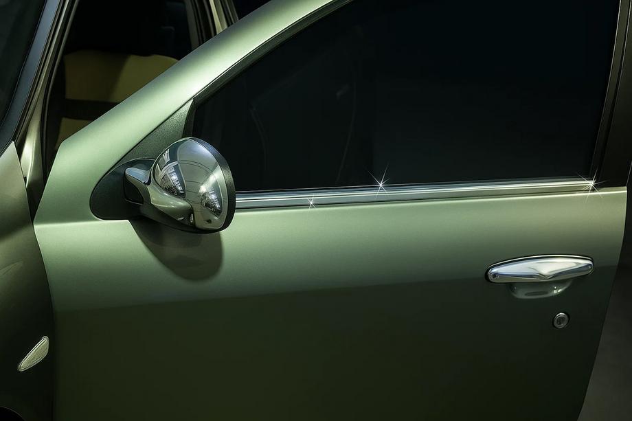 Renault Symbol 2008–2013 Vnější rámečky oken (4 ks, nerez) Fotografie 2