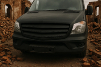 Mercedes Sprinter W906 2006–2018 Maska chladiče Exclusive 2013-2018 (k lakování) fotografie 1