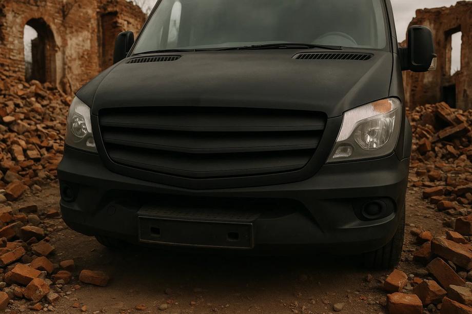 Mercedes Sprinter W906 2006–2018 Maska chladiče Exclusive 2013-2018 (k lakování) Image