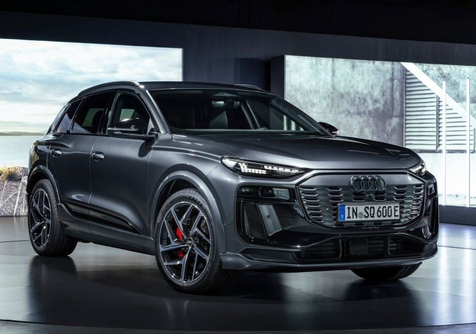 Test nového elektrického crossoveru Audi SQ6 e-tron 2024