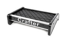 Volkswagen Crafter 2016– Odkládací police na palubní desku (černá s černým prošitím) fotografie 3