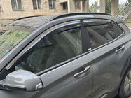 Hyundai Kona 2023– Okenní ofuky s chromovanou lištou (4 ks, Niken) fotografie 2
