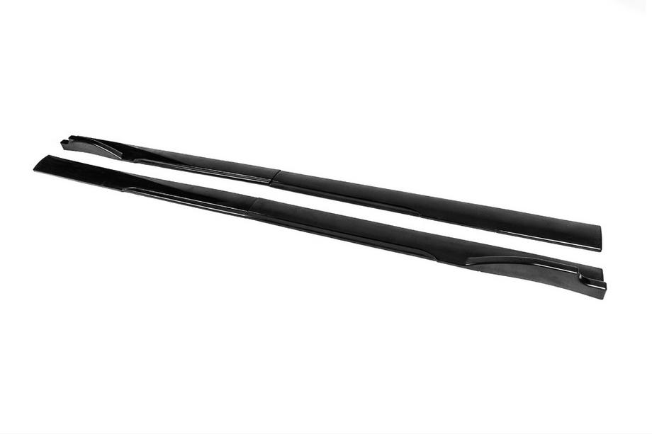 Univerzální prahové lišty Niken Black (ABS) (4 ks) Fotografie 2
