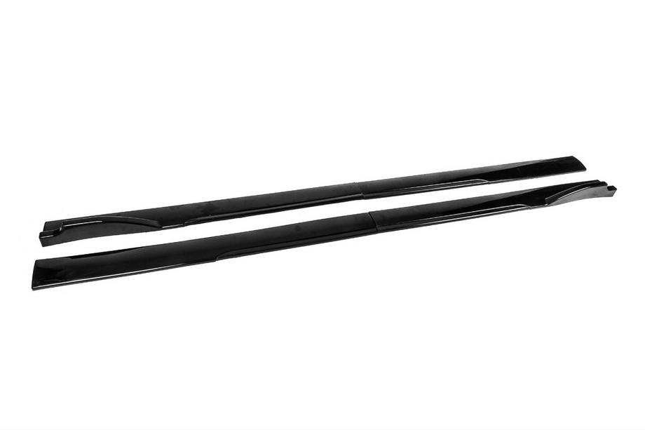 Univerzální prahové lišty Niken Black (ABS) (4 ks) Fotografie 1