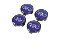 Ford Středové krytky na disky 53/51 mm modré frd5351bl (4 ks) fotografie 2