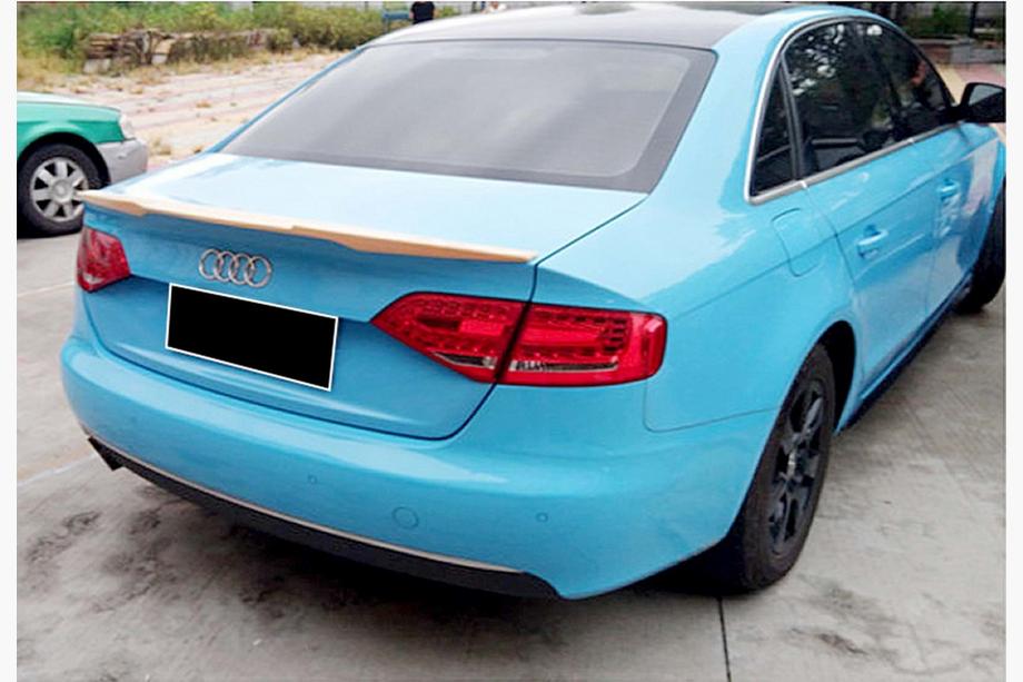 Audi A4 B8 2007–2015 Spojler DPT M4 (ABS, černý lesk) Fotografie 3
