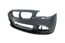 BMW řada 5 F10/F11 2010–2016 Přední lip spoiler na nárazník DPT Lip V-2 (pro M-Performance, lesklá černá) fotografie 12
