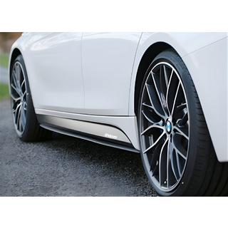 Prahové nástavce DPT V-1 (pro prahy M-Sport/M5, lesklá černá) BMW řada 5 F10/F11 2010–2016 fotografie 2