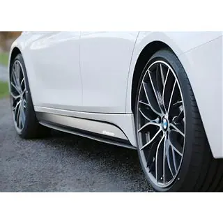 Prahové nástavce DPT V-1 (pro prahy M-Sport/M5, lesklá černá) fotografie 2