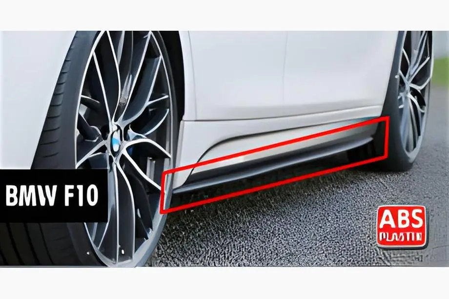 BMW řada 5 F10/F11 2010–2016 Nástavce prahů DPT V-2 (pro prahy M-Sport/M5, lesklá černá) Image