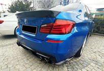 BMW řada 5 F10/F11 2010–2016 Zadní difuzor DPT V-1 (pro M-Performance, černý lesk) fotografie 7