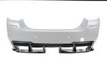 BMW řada 5 F10/F11 2010–2016 Zadní difuzor DPT V-1 (pro M-Performance, černý lesk) fotografie 4