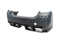 BMW řada 5 F10/F11 2010–2016 Zadní difuzor DPT V-1 (pro M-Performance, černý lesk) fotografie 13