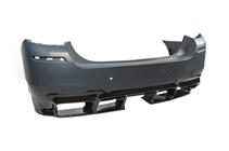 BMW řada 5 F10/F11 2010–2016 Zadní difuzor DPT V-1 (pro M-Performance, černý lesk) fotografie 15