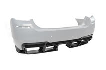 BMW řada 5 F10/F11 2010–2016 Zadní difuzor DPT V-1 (pro M-Performance, černý lesk) fotografie 16