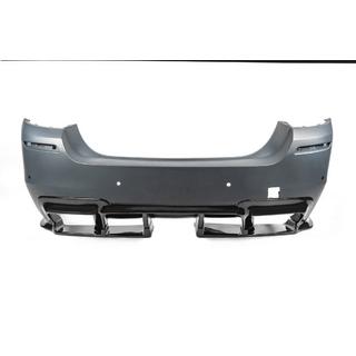Zadní difuzor DPT V-1 (pro M-Performance, černý lesk) BMW řada 5 F10/F11 2010–2016 fotografie 3