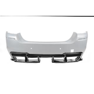 Zadní difuzor DPT V-1 (pro M-Performance, černý lesk) BMW řada 5 F10/F11 2010–2016 fotografie 4