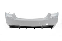 BMW řada 5 F10/F11 2010–2016 Zadní difuzor DPT V-2 (pro M-Performance, černý lesk) fotografie 11