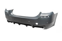 BMW řada 5 F10/F11 2010–2016 Zadní difuzor DPT V-2 (pro M-Performance, černý lesk) fotografie 12
