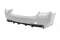 BMW řada 5 F10/F11 2010–2016 Zadní difuzor DPT V-2 (pro M-Performance, černý lesk) fotografie 10