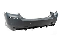 BMW řada 5 F10/F11 2010–2016 Zadní difuzor DPT V-2 (pro M-Performance, černý lesk) fotografie 6