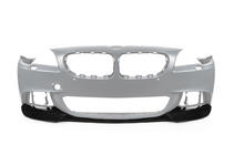 BMW řada 5 F10/F11 2010–2016 Přední lip spoiler DPT Lip V-3 (pro M-Performance, lesklá černá) fotografie 2