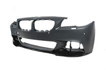 BMW řada 5 F10/F11 2010–2016 Přední lip spoiler DPT Lip V-3 (pro M-Performance, lesklá černá) fotografie 13