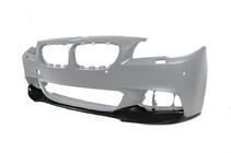 BMW řada 5 F10/F11 2010–2016 Přední lip spoiler DPT Lip V-3 (pro M-Performance, lesklá černá) fotografie 10